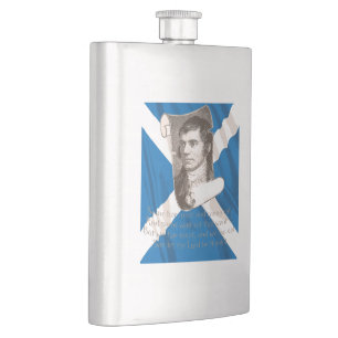 Cantil Graça Selkirk Noite de Burns e Saltire Escocês