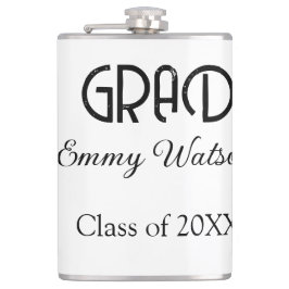 Cantil Grad bold letter graduation name class of 20XX sim