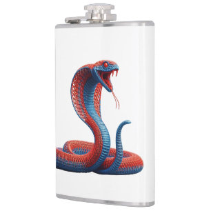 Cantil Gráfico Artístico Cobra - Serpente Vibrante