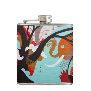 Cantil Grafite Art Flask