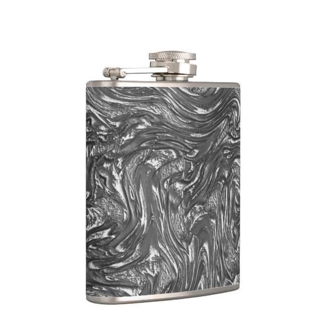 Cantil Grafite de cinza curvado em textura áspera (Direita)