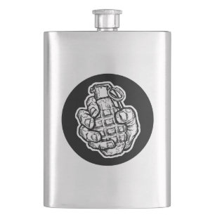 Cantil Granada Mão no Estilo História em quadrinhos