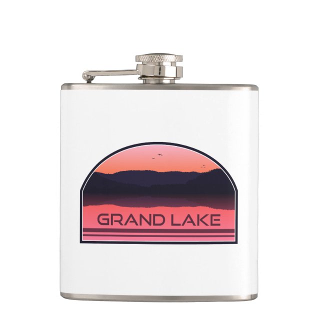 Cantil Grand Lake Colorado Red Sunrise (Frente)
