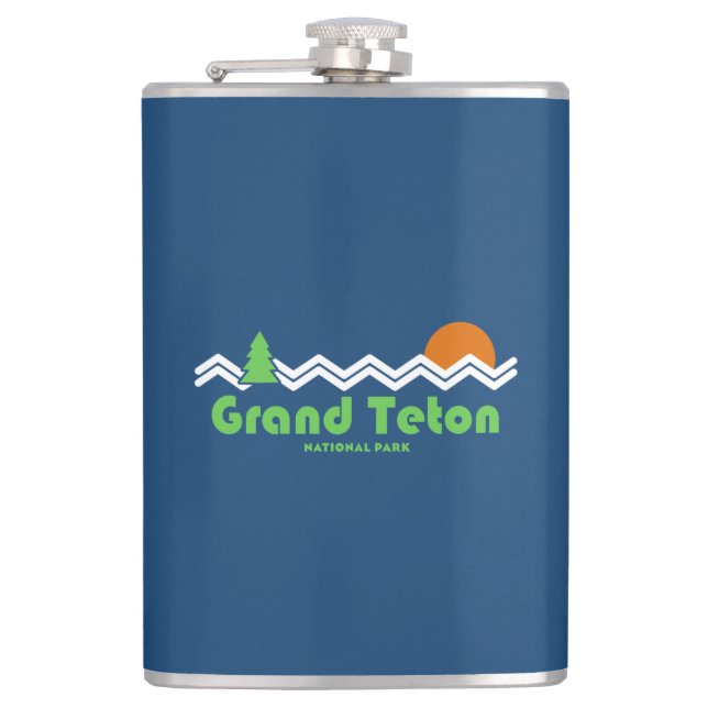 Cantil Grand Teton National Park Retro (Frente)