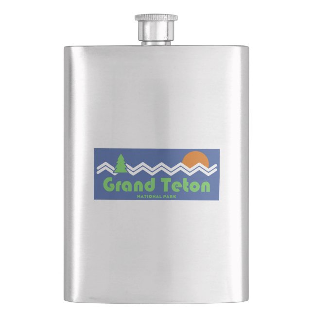 Cantil Grand Teton National Park Retro (Frente)