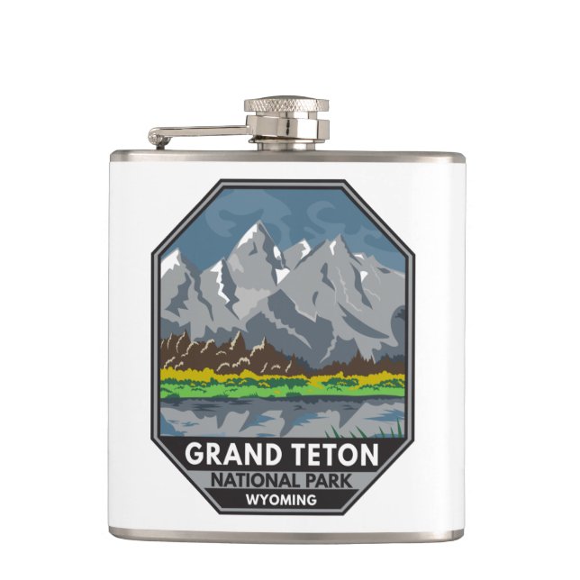 Cantil Grand Teton National Park Wyoming Vintage (Frente)