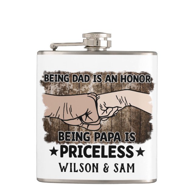 Cantil Grandfather | Being Papa Is Priceless | Father (Frente)