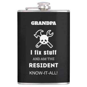 Cantil GRANDPA Birthday Gift Men Engraçado HUSBAND Único