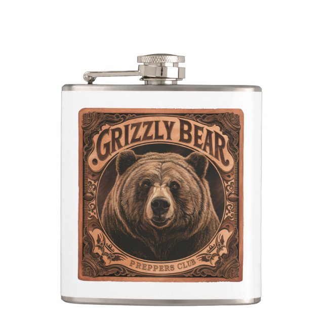 Cantil Grizzly Bear Preppers Club (Frente)