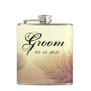 Cantil Groom Whiskey Flask Sunrise Caminho de Caminho S