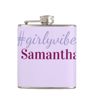 Cantil hashtag girlyvibes roxo claro rosa vibrações femin