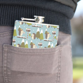 Cantil Hedgehog e Natal Branco