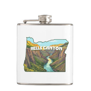 Cantil Hells Canyon Oregon Map