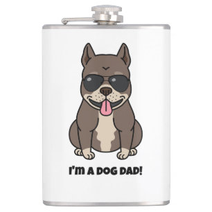 Cantil Heupflesje conheceu Vinyl Omhulzing - pai Cachorro