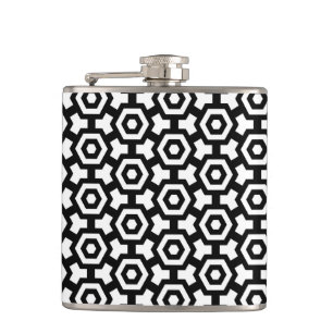 Cantil Hexagon Rings Vinil Flask Wraps 6oz