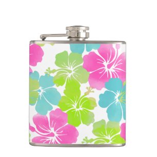 Cantil Hibiscus retro de PixDezines