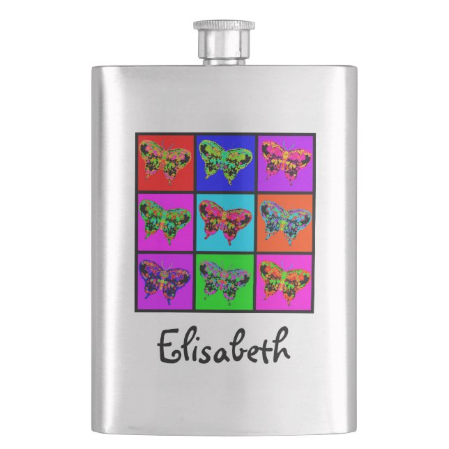 Cantil holiES - Mosaico de Borboletas Psicodélicas (Frente)