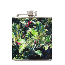 Cantil Holly, com bagas vermelhas