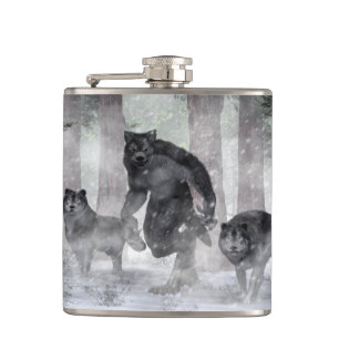 Cantil Homem-lobo e lobos