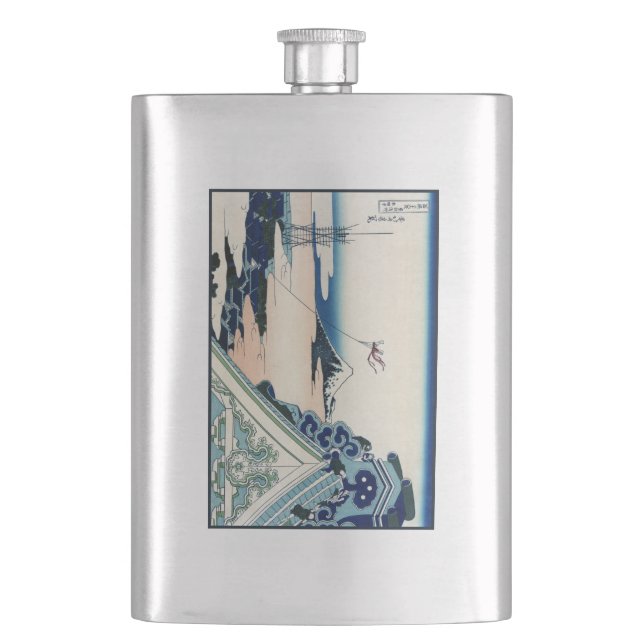 Cantil Honganji Temple Vista do Monte Fuji - Corte Japonê (Frente)