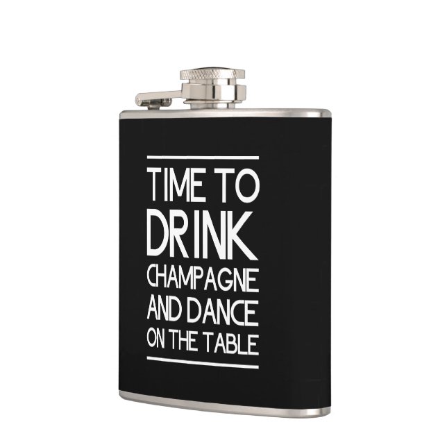 Cantil Hora de beber Champagne e dançar na mesa (Esquerda)