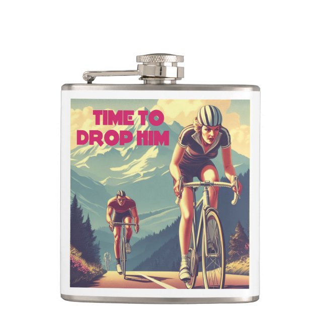Cantil Hora de Deixá-lo Para Trás no Ciclismo (Frente)