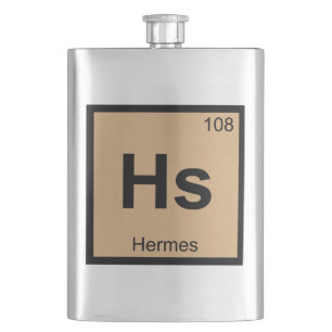 Cantil Hs - Hermes Deus Símbolo da Tabela Periódica Quími