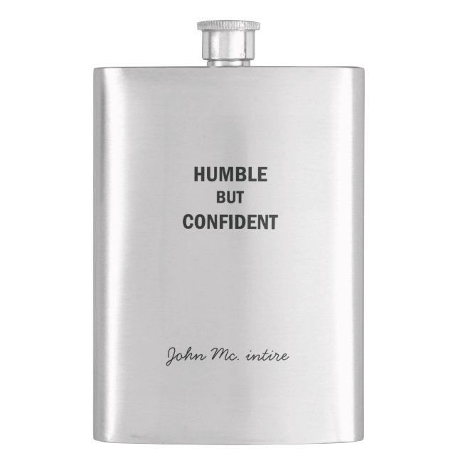 Cantil Humilde, mas confiante (Frente)