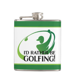 Cantil Humor de Golfe Eu Preferiria Estar Jogando Golfe M