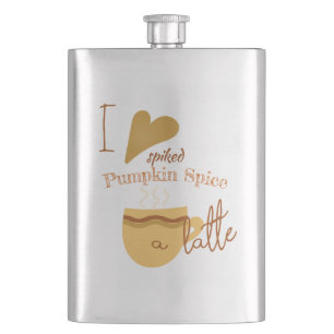 Cantil Humorista Adoro Pumpkin Espetejado Um Latão