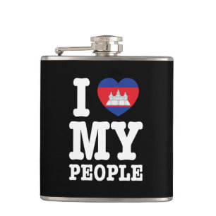 Cantil I Heart (Love) My Khmer Pessoas