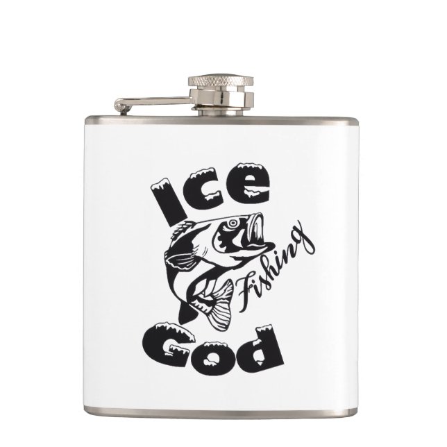 Cantil Ice Fish God - Hip Flask (Frente)