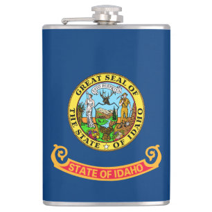 Cantil Idaho Flag: Estado Gem, América Mountain West