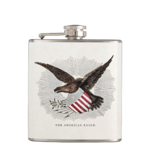 Cantil Ilustração Americana de Aves de Águia Americana do