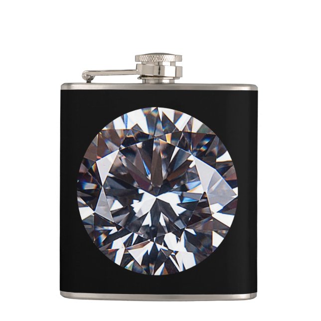 Cantil Imagem de Gem de Diamante Elegante Facultada (Frente)