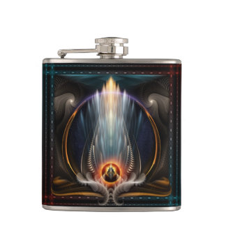 Cantil Imperial View Fractal Art Flask