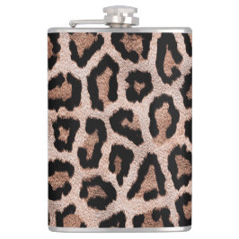 Cantil Impressão de Animais Castanhos-Pretos-Leopardo