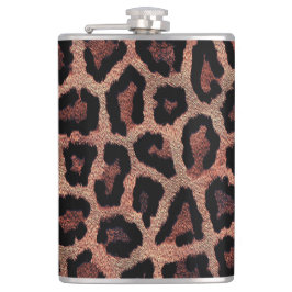 Cantil Impressão de Animais Castanhos-Pretos-Leopardo