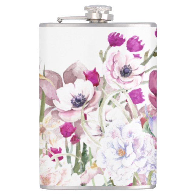 Cantil Impressão Floral Ilustrada à Mão (Frente)
