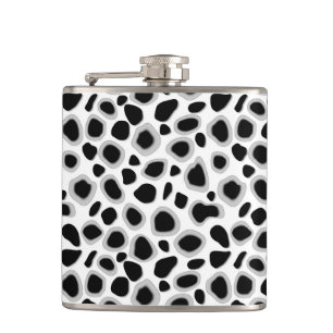 Cantil Impressão Leopardo - Preto e Branco
