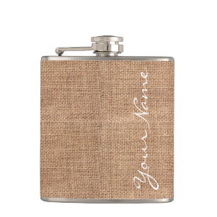 Cantil Impressão rústico de serapilheira personalizado