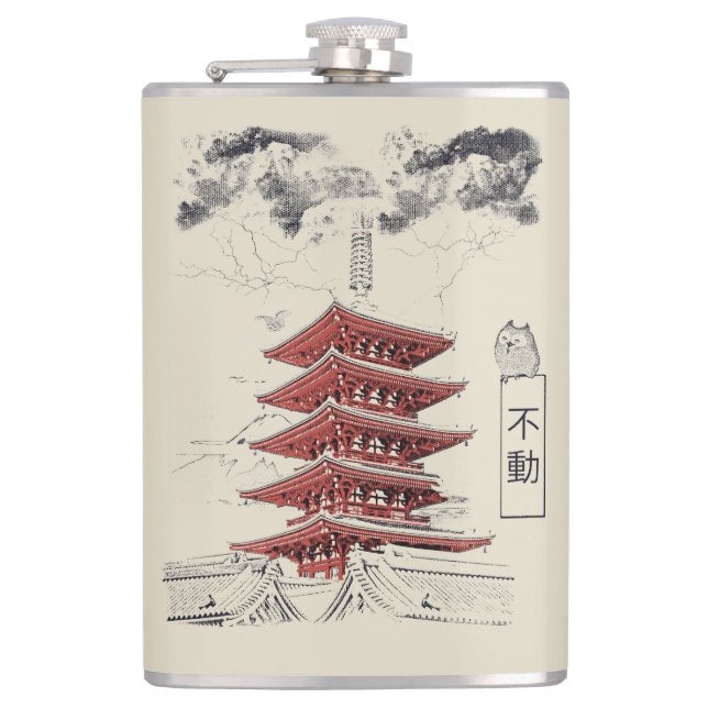 Cantil Inabalável - Design Tradicional de Rua Japonês (Frente)