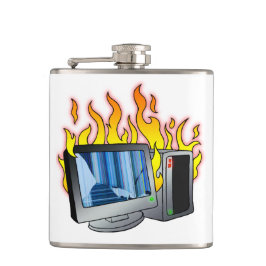 Cantil Incêndio Computador - Vínculo Molhado