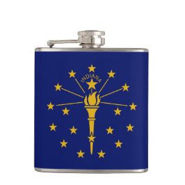 Cantil Indiana Flag & viagem Indiana EUA/esportes