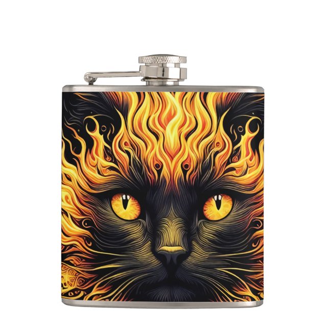 Cantil Inferno Gatinho Mandala (Frente)