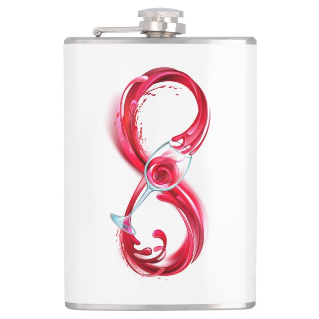 Cantil Infinito com Vinho Tinto (Frente)