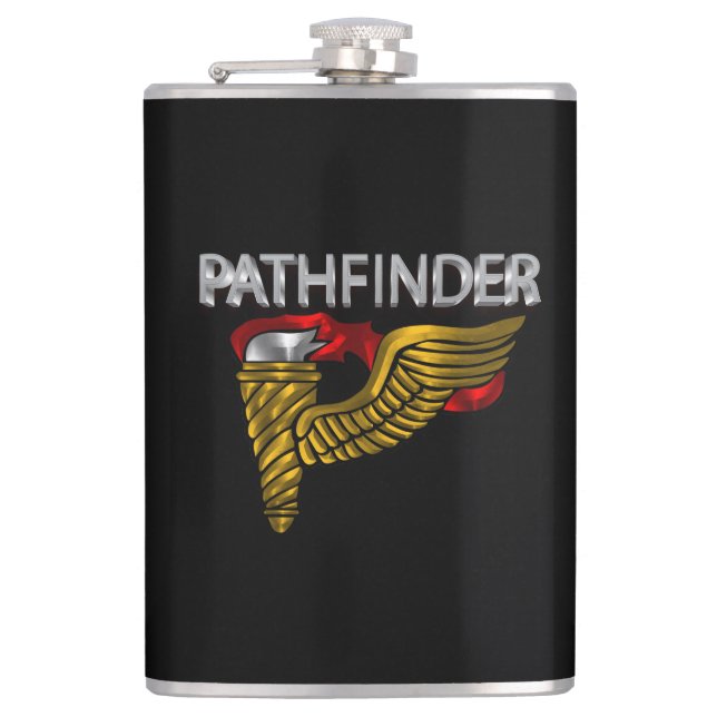 Cantil Insígnia de Pathfinder - “Pathfinder” Preto (Frente)