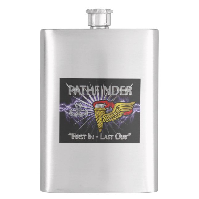 Cantil Insígnia de Pathfinder - “Primeiro a Entrar, Últim (Frente)