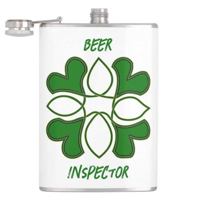 Cantil Inspetor de Cerveja St Patricks Celtic Cross and C (Aberto)