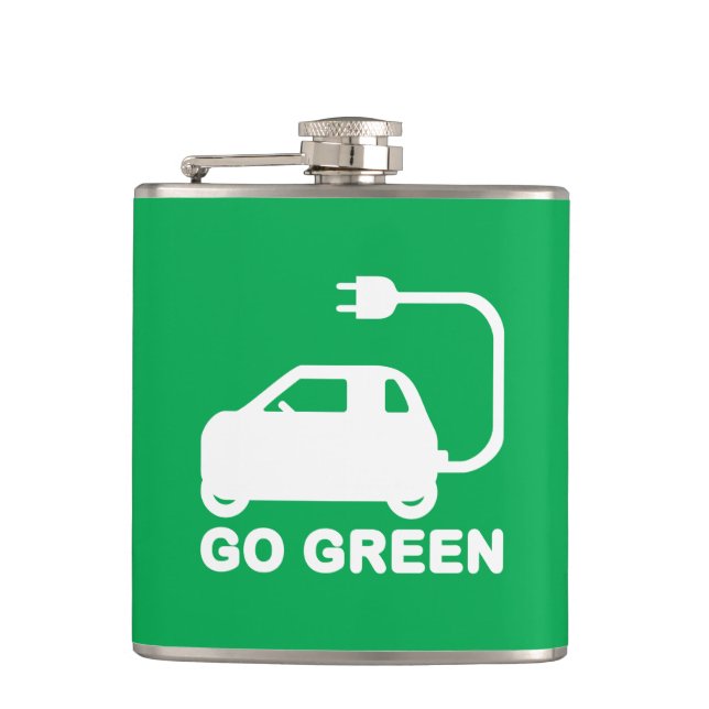 Cantil Ir Verde ~ Dirigir Carros Elétricos (Frente)